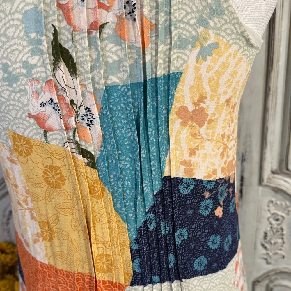 Sanctuary Floral Patchwork Spaghetti Strap Dress - image 8